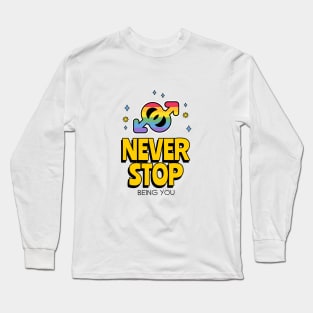 LGBTQ Pride Month T-Shirt Gay Lesbien Queer Trans Community Love Long Sleeve T-Shirt